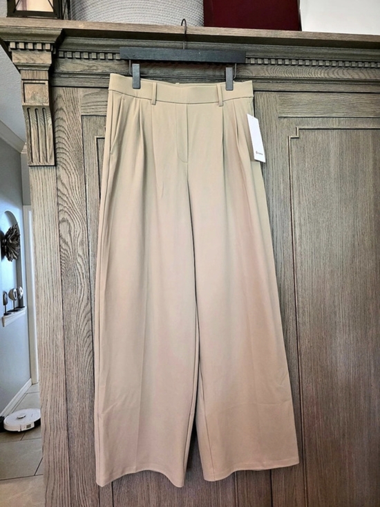 lululemon athletica Pants - Lululemon Daydrift High-Rise Trouser Regular Wide Leg L Shok